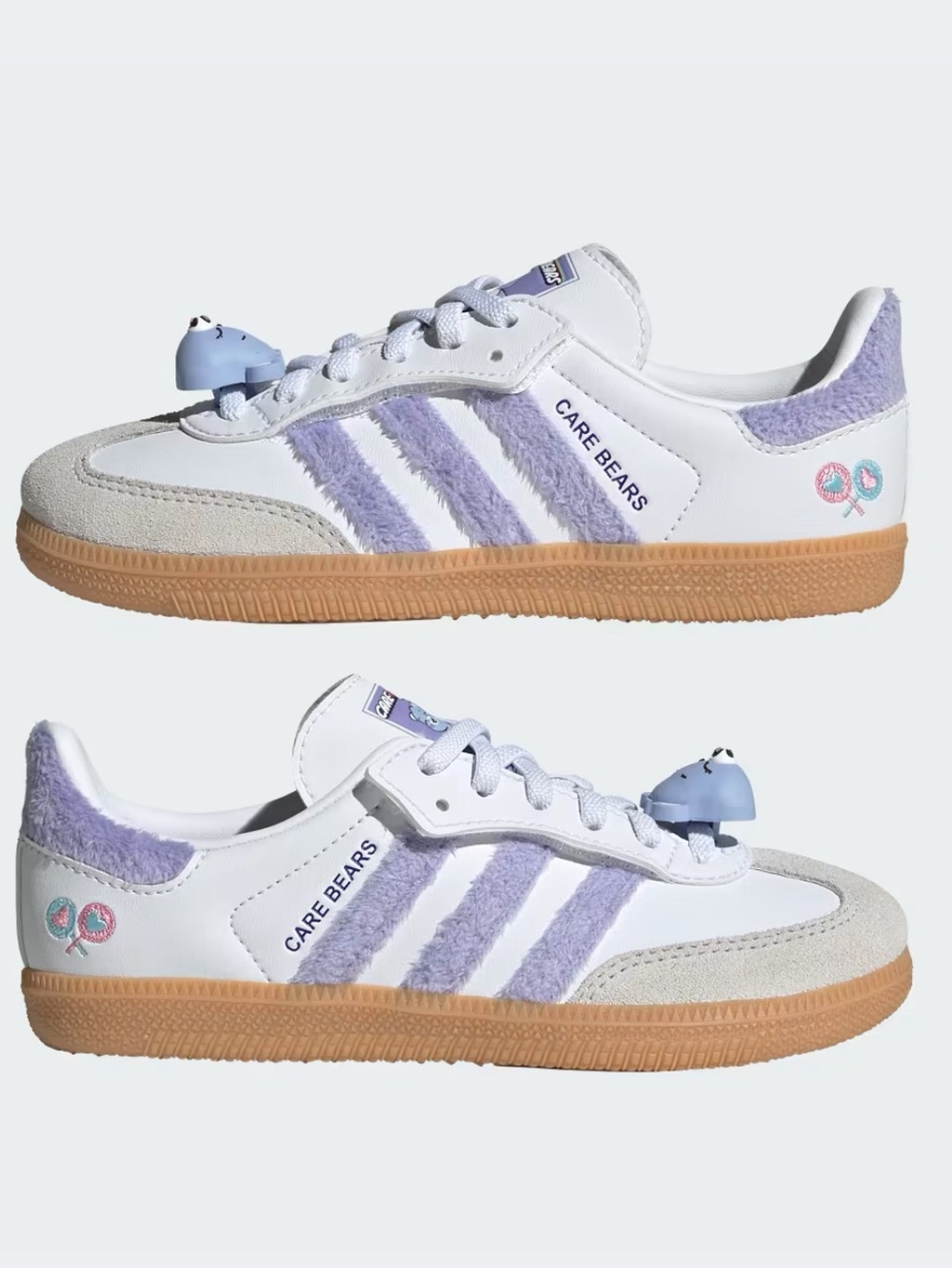 🧸 ADIDAS x CARE BEARS SAMBA LILAC 💜